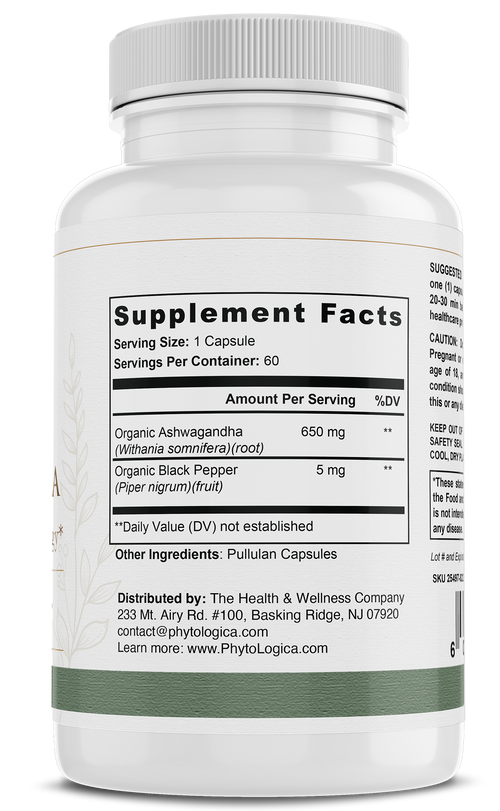 Ashwagandha Adaptogen — Stress, Energy & Hormonal Balance