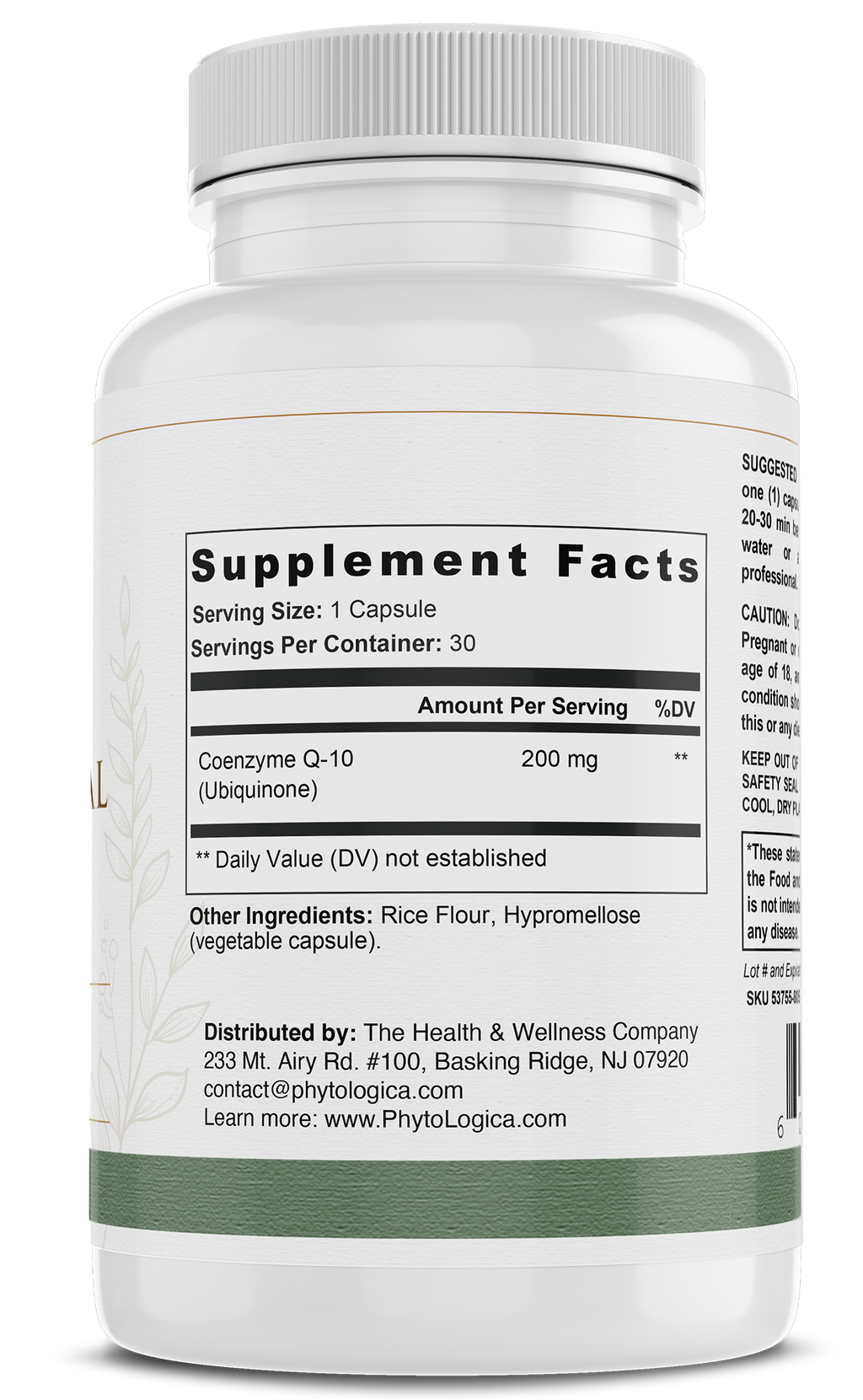 Mitochondrial Energy CoQ10 — Heart & Cellular Energy Support