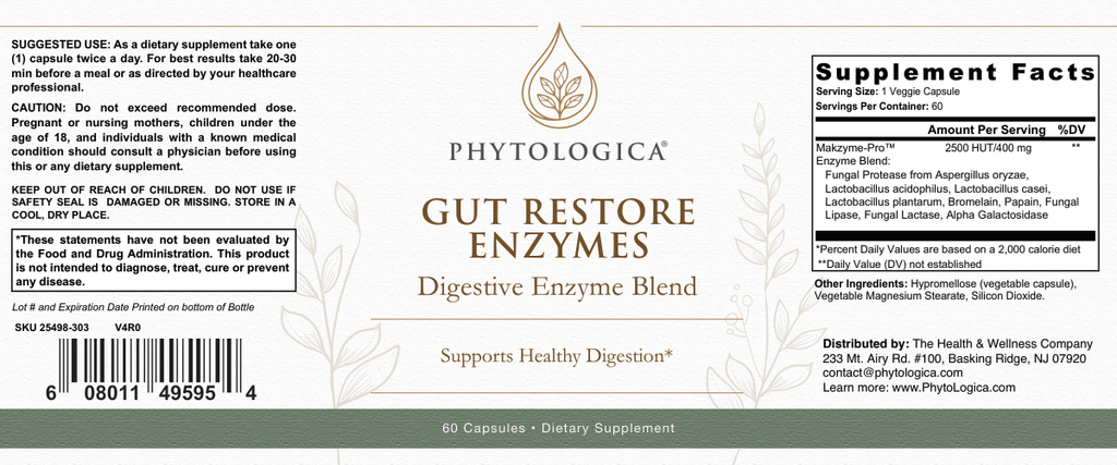 Gut Restore Enzymes — Advanced Digestive & Absorption Support