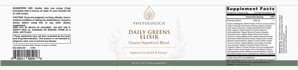Daily Greens Elixir