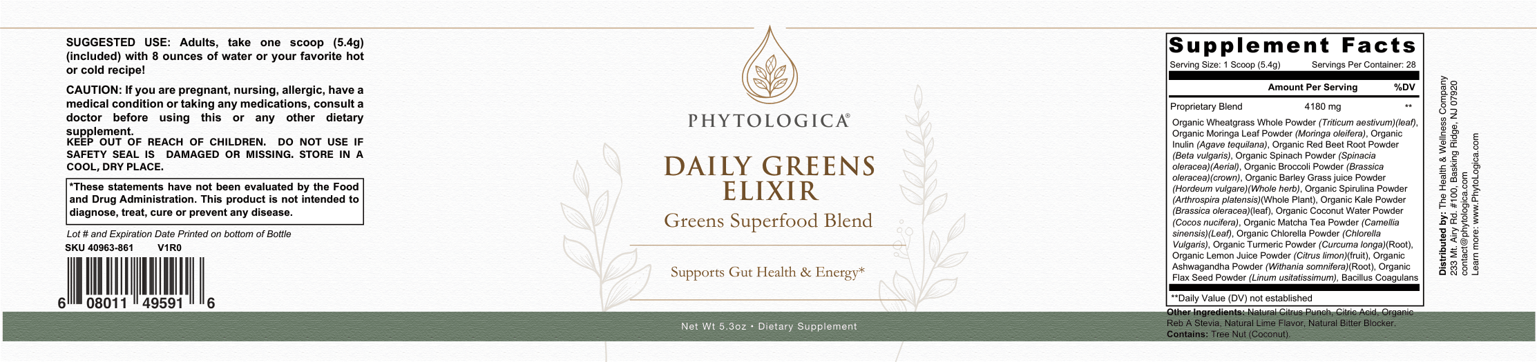 Daily Greens Elixir