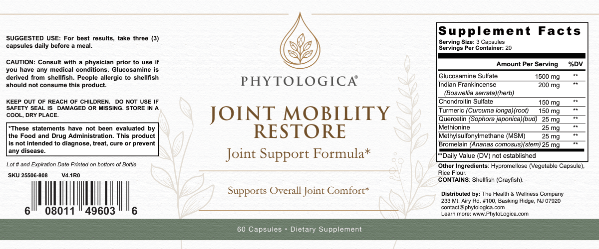 Joint Mobility Restore — Flexibility, Comfort & Longevity Support