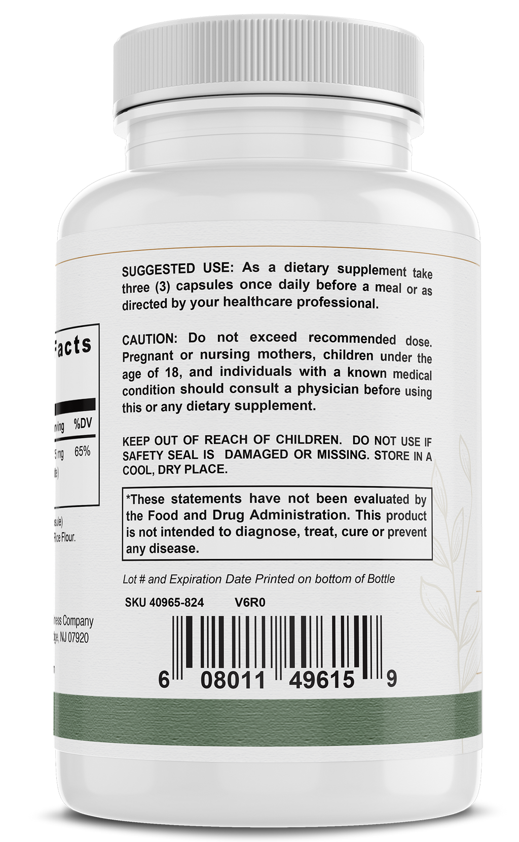Magnesium Calm Restore — Nervous System, Sleep & Muscle Support