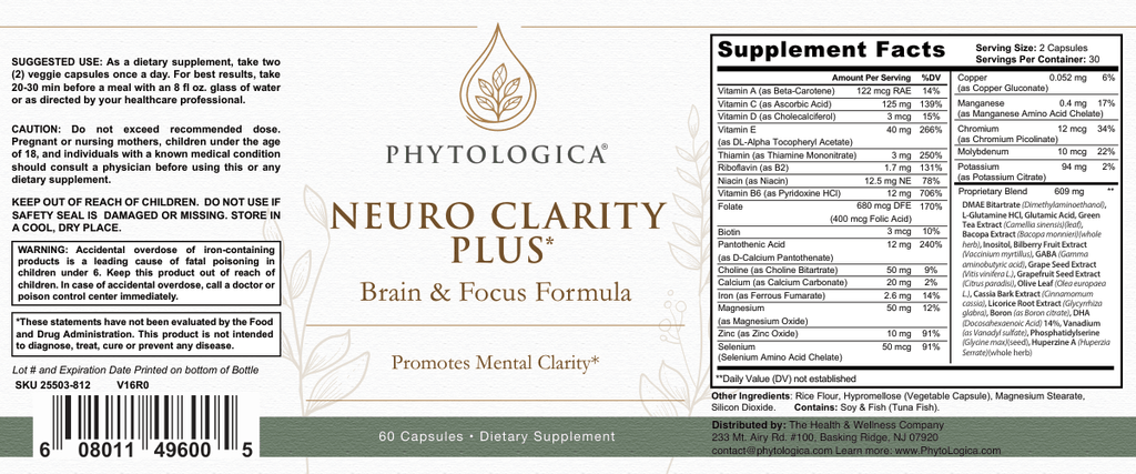 Neuro Focus Plus — Cognitive Performance & Mental Clarity