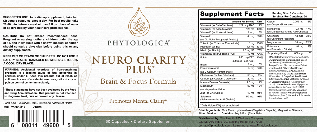 Neuro Focus Plus — Cognitive Performance & Mental Clarity
