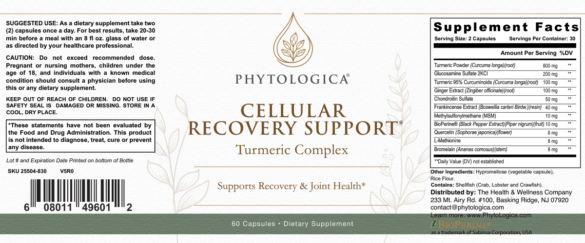 Cellular Recovery Support — Joint, Brain & Metabolic Health