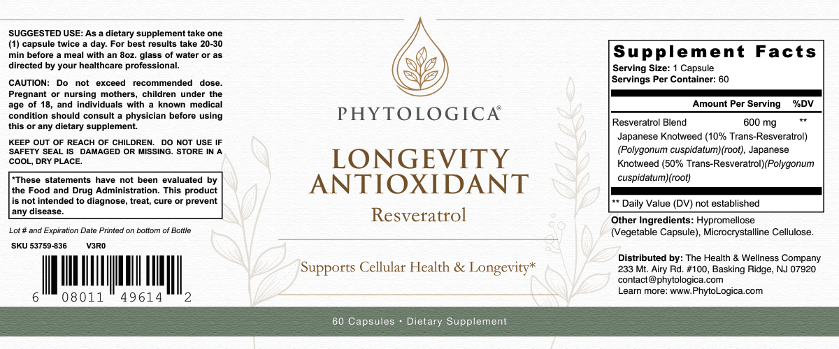 Resveratrol Longevity