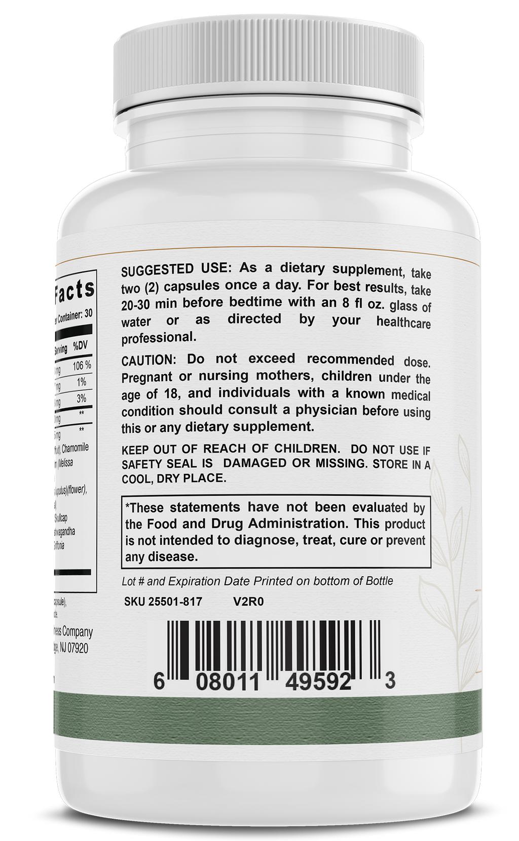 Deep Sleep Restore — Nervous System & Sleep Cycle Support